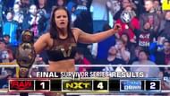 Shayna Baszler confirmed NXT's win when she was able to force Bayley to tap out